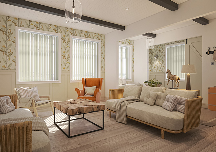 Roma (FR), Almond - Vertical Blind - Image 7